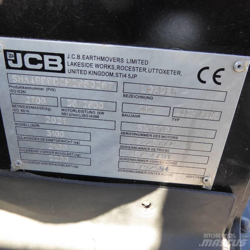 JCB 403 plus Wheel Loaders