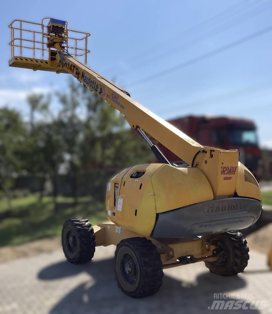 Haulotte H 14 TX Telescopic boom lifts