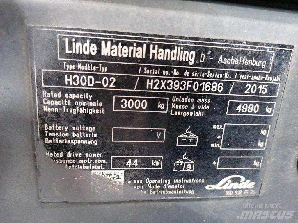 Linde H30D-02 Diesel Forklifts