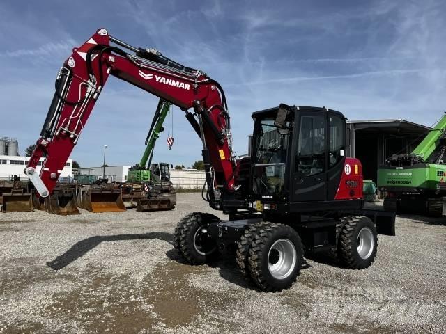 Yanmar B 95W Wheeled Excavators