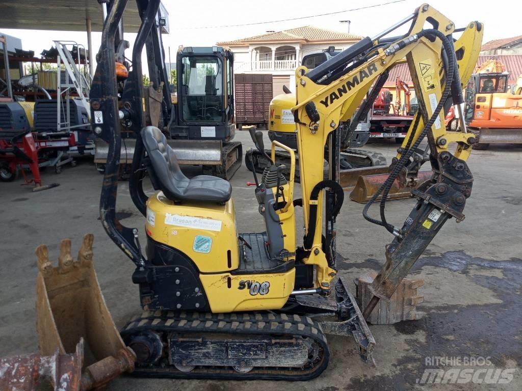 Yanmar SV08-1C Mini Excavators <7t (Mini Diggers)