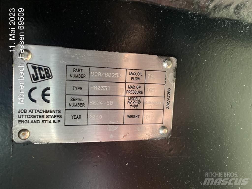 JCB HM033 Hydraulic Pile Hammers