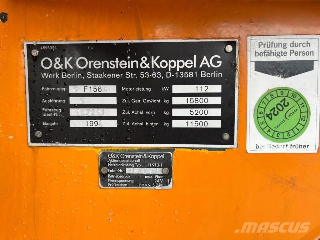 O&K F 156 A Motor Graders