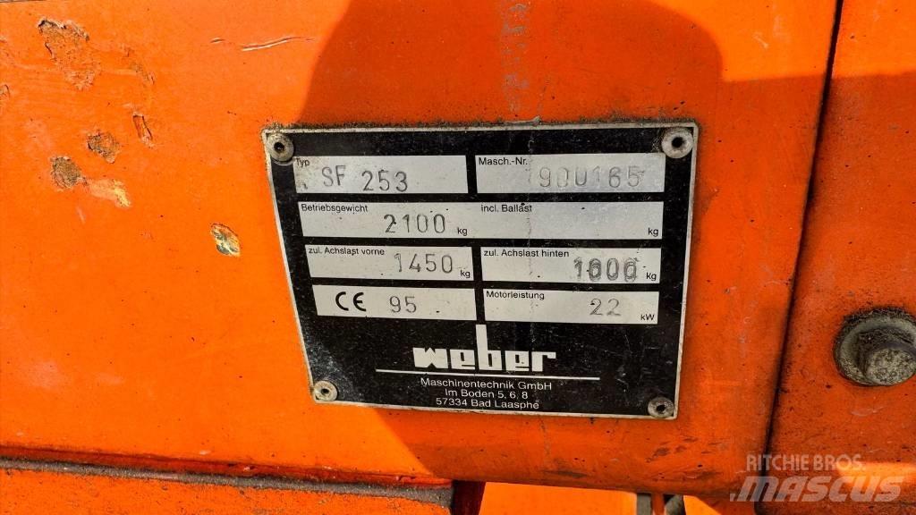 Weber SF253 Asphalt Splitting Equipment