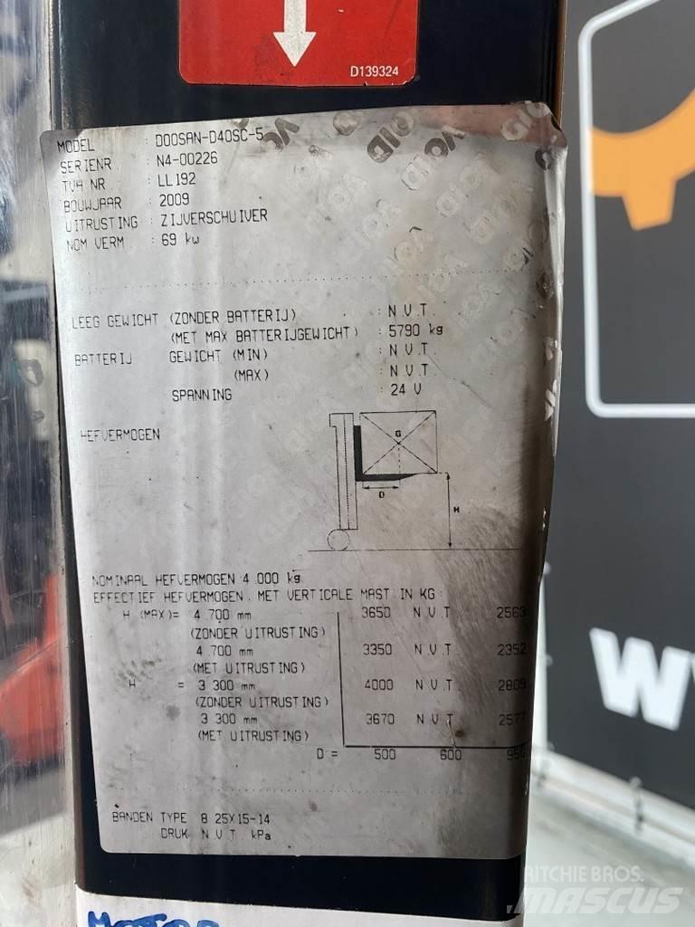 Doosan D40SC-5 Diesel Forklifts