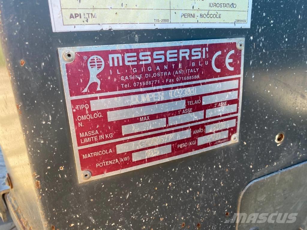 Messersi tc230d Tracked Dumpers
