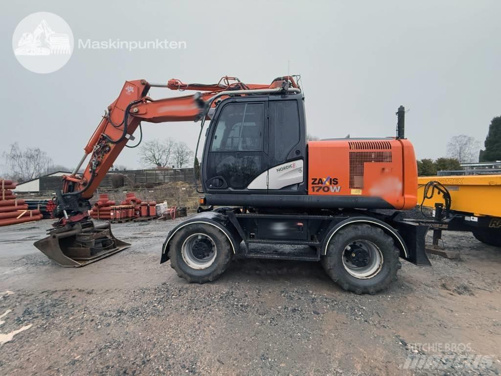 Hitachi ZX 170 W-5 B Wheeled Excavators