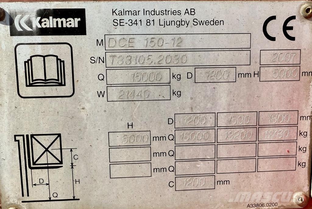 Kalmar DCE 150-12 Diesel Forklifts