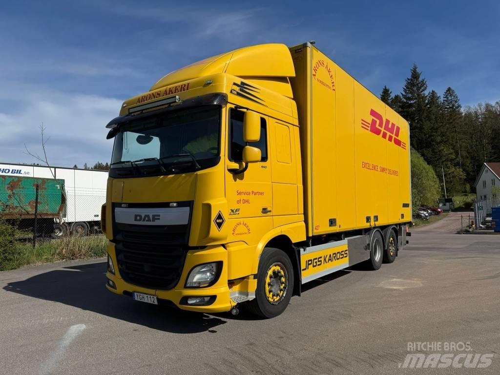 DAF XF 510 Box trucks