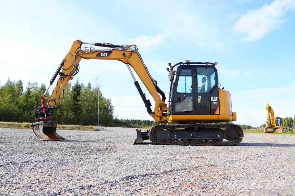 CAT 308 E2 CR Mini excavators  7t - 12t