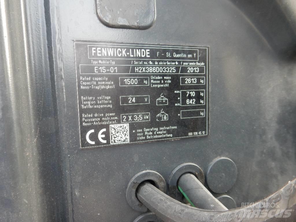 Linde E 15 Electric Forklifts