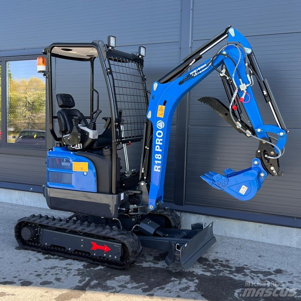 Rippa R18 Pro Mini Excavators <7t (Mini Diggers)
