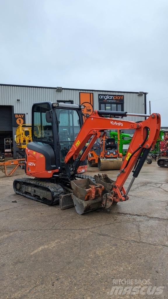 Kubota U 27-4 Mini Excavators <7t (Mini Diggers)