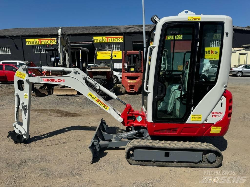 Takeuchi TB 216 Mini Excavators <7t (Mini Diggers)