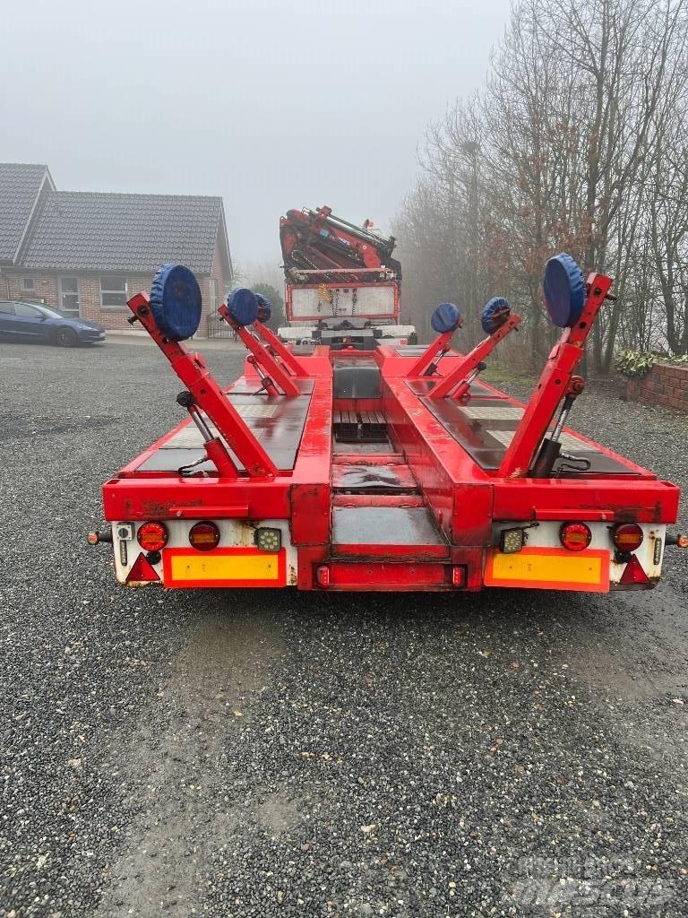 Nopa med udtræk Flatbed Trailers