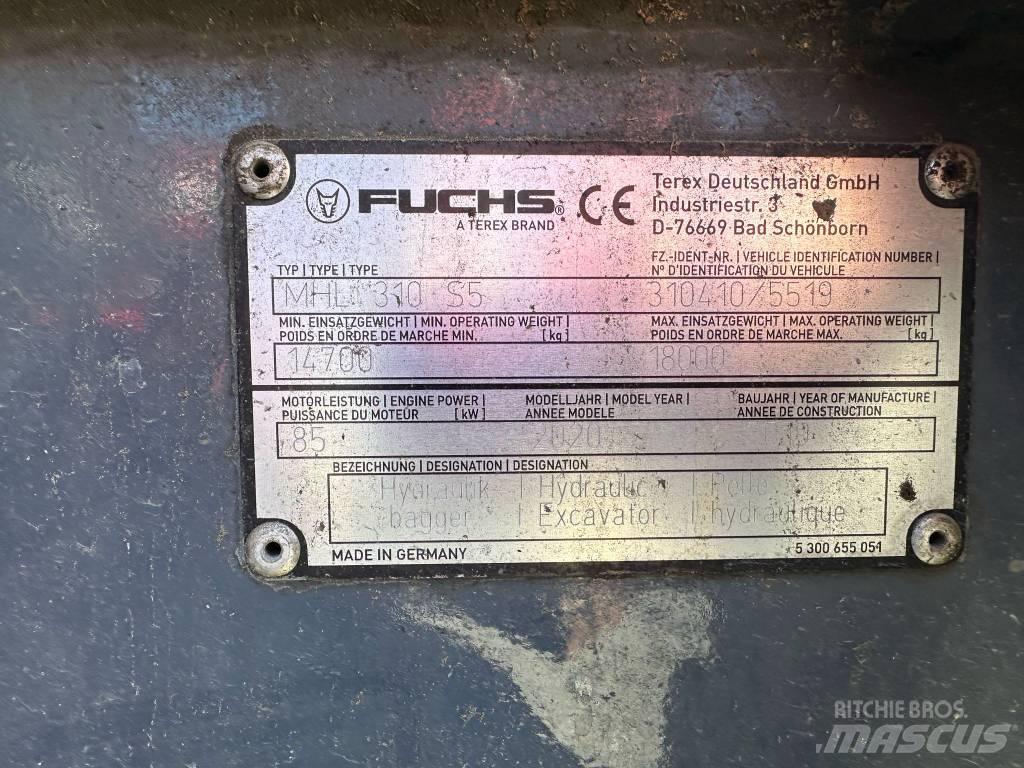 Fuchs MHL 310 S5 Waste / Industry Handlers