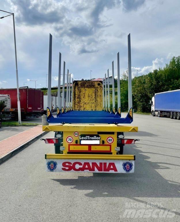 Lecitrailer 3E 20 Logging semi-trailers