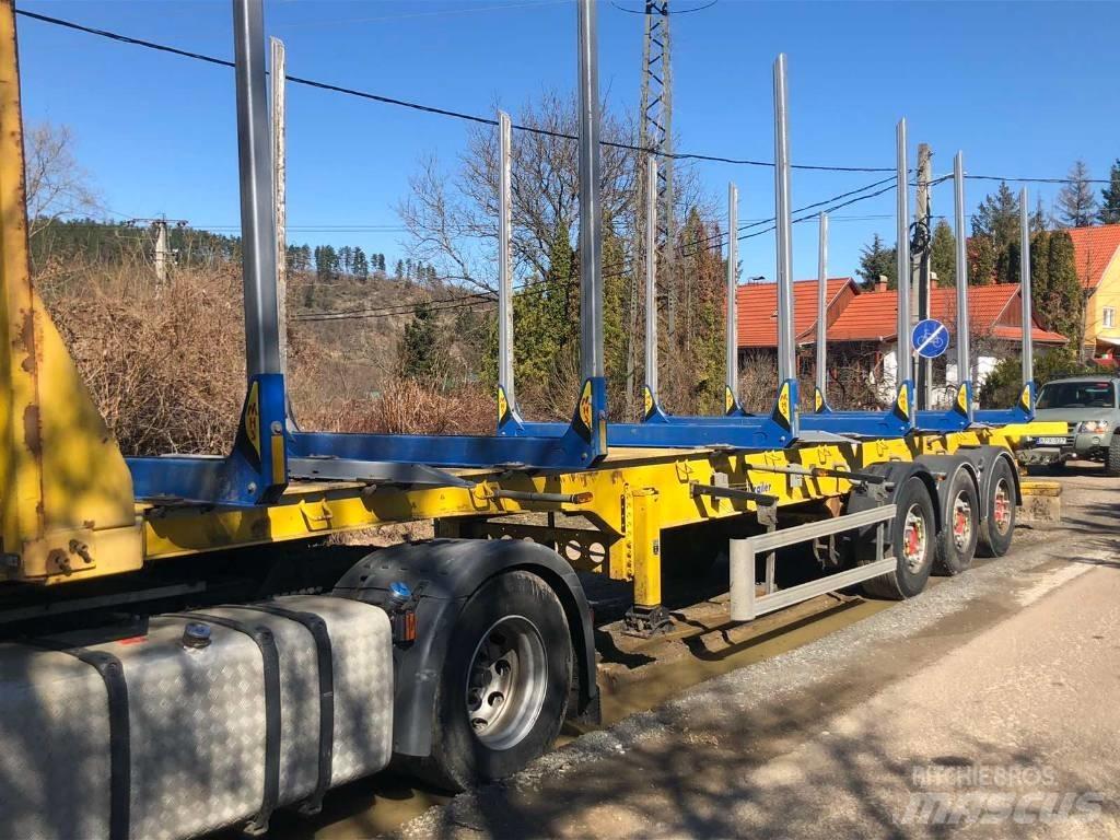 Lecitrailer 3E 20 Logging semi-trailers