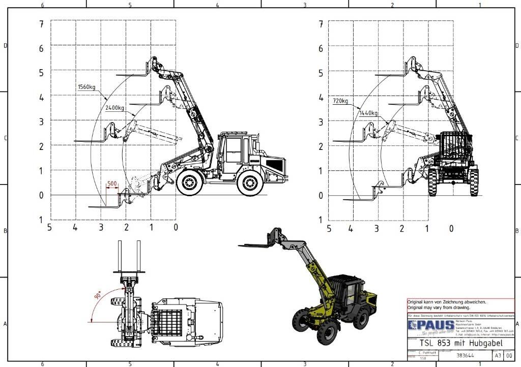 Paus TSL 853 / Mining Other Underground Mining Equipment