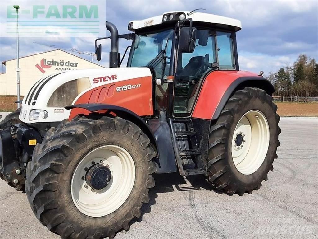 Steyr 6190cvt Tractors