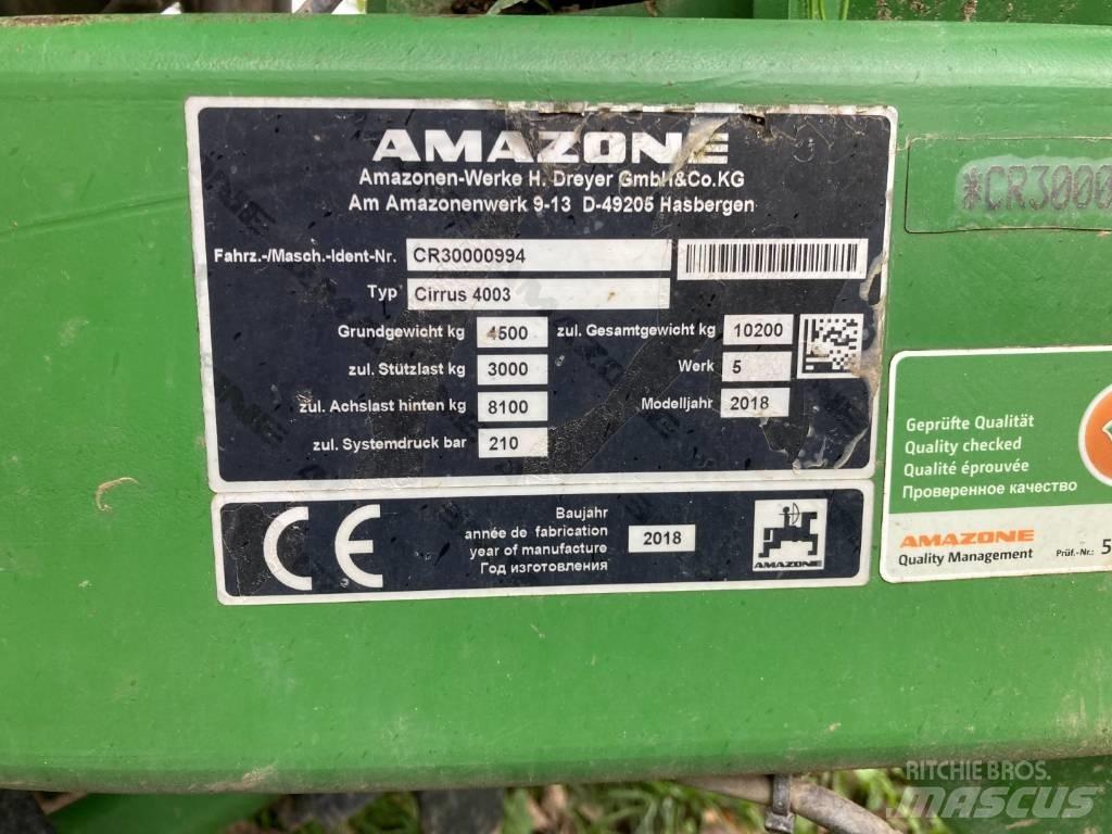 Amazone Cirrus 4003 Farm Drills