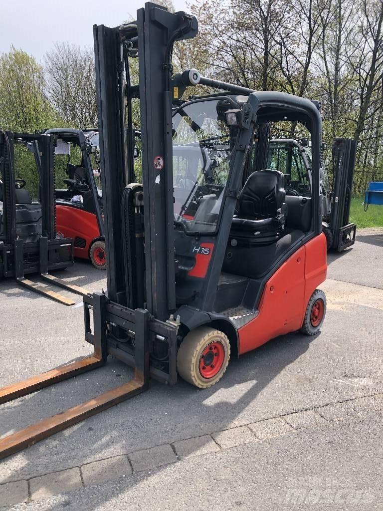 Linde H 16 T -01 LPG trucks