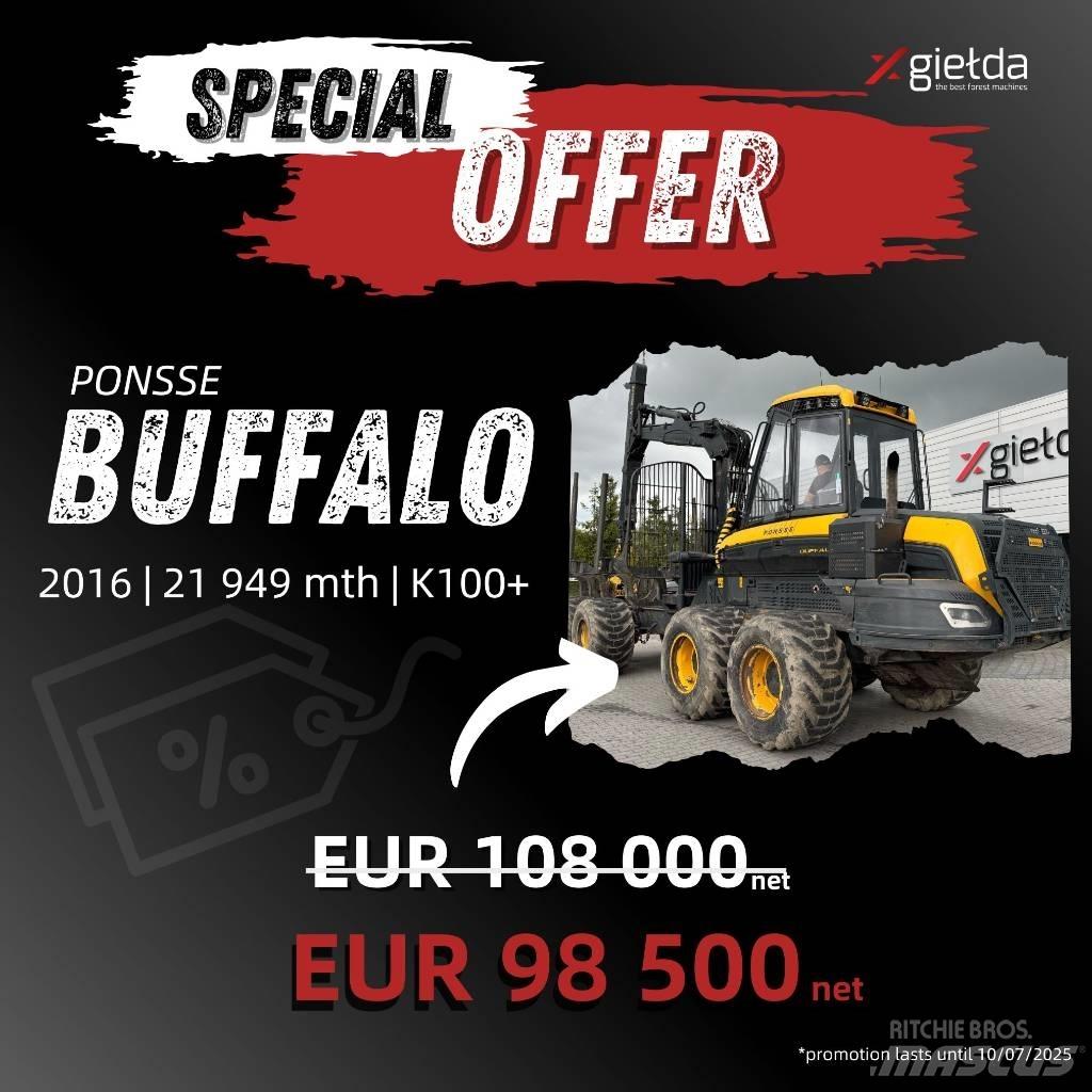 Ponsse Buffalo Forwarders