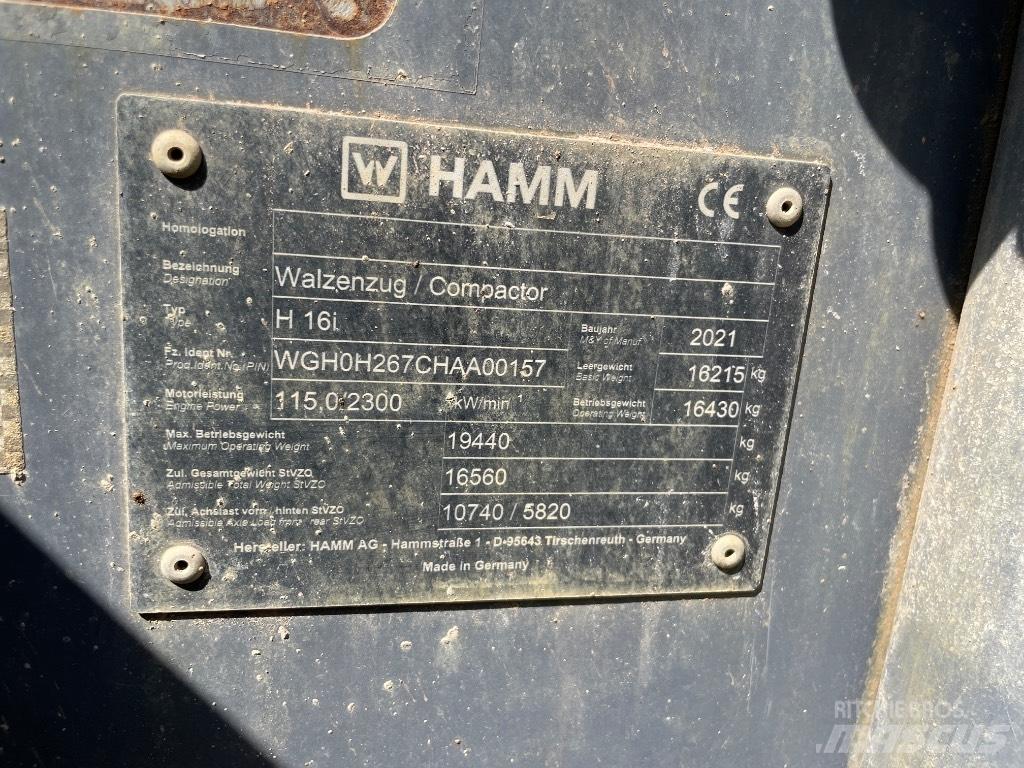 Hamm H 16 i Soil Compactors