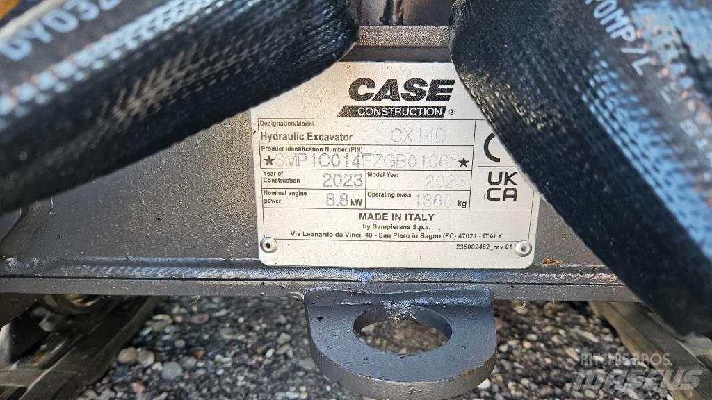 CASE CX14D Mini Excavators <7t (Mini Diggers)