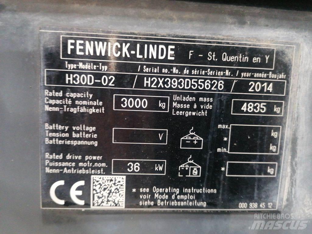 Linde H30D-02 Diesel Forklifts
