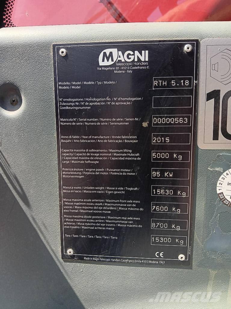 Magni RTH5.18 Telescopic Handlers