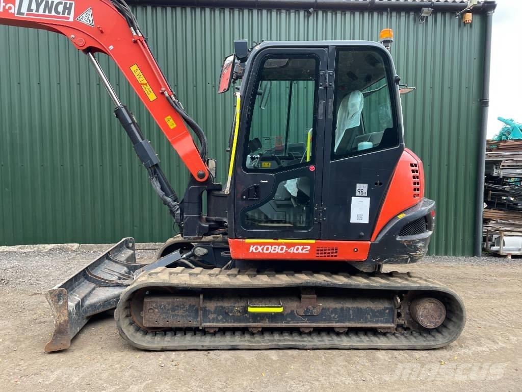 Kubota KX 080 Mini excavators  7t - 12t