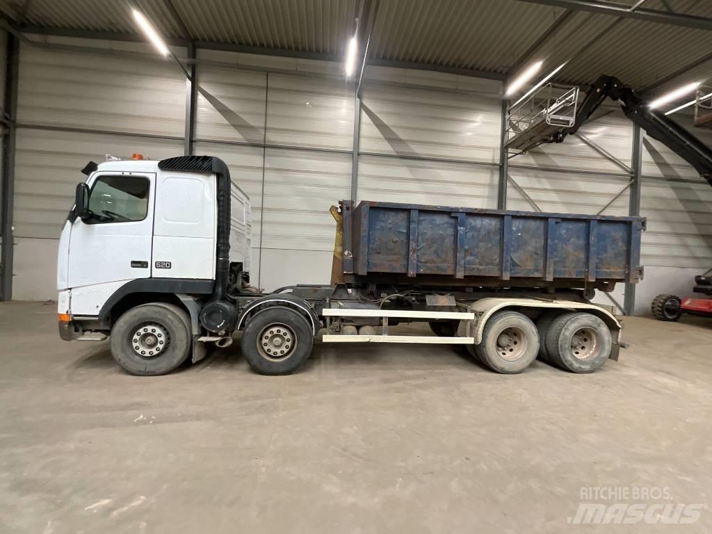Volvo FH 16 520 8X4 Hook lift trucks