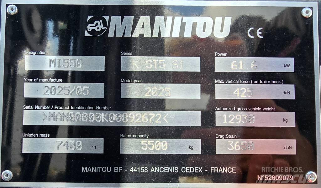 Manitou MI 55 G LPG trucks