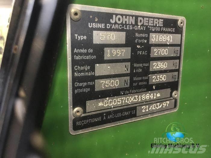 John Deere 570 Forage Harvester