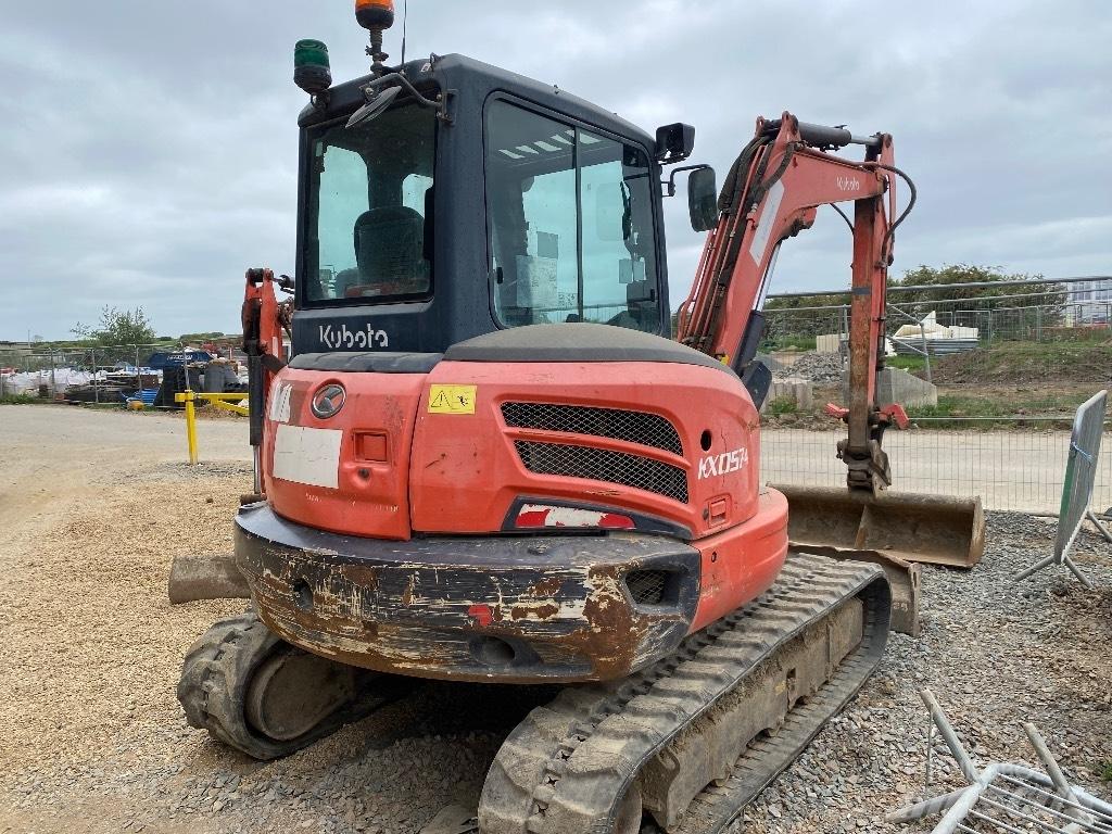 Kubota Kx057 Mini Excavators <7t (Mini Diggers)