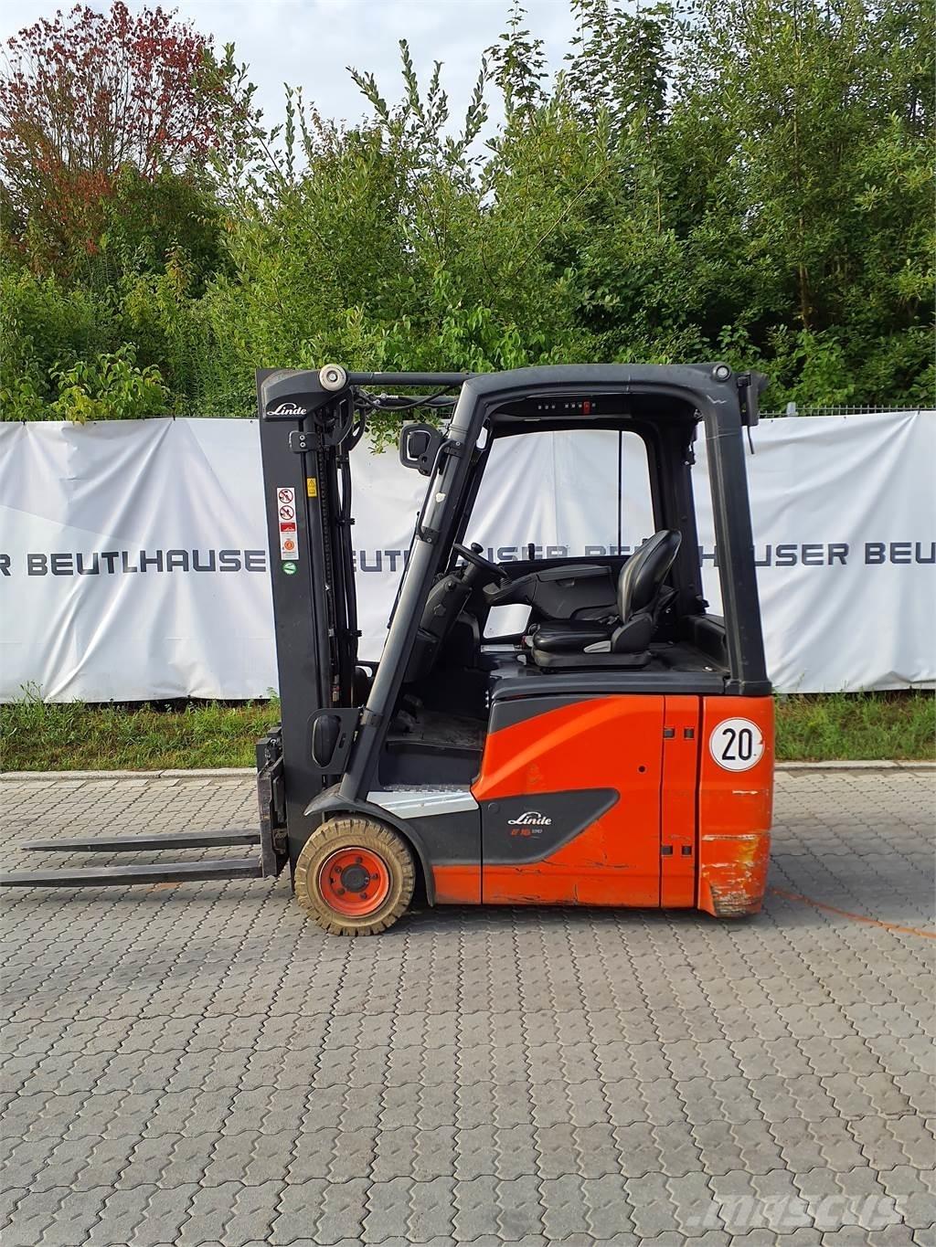 Linde E16 Electric Forklifts
