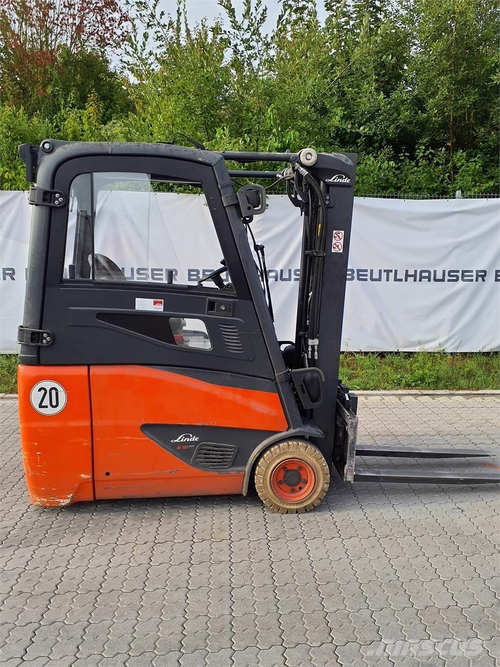Linde E16 Electric Forklifts