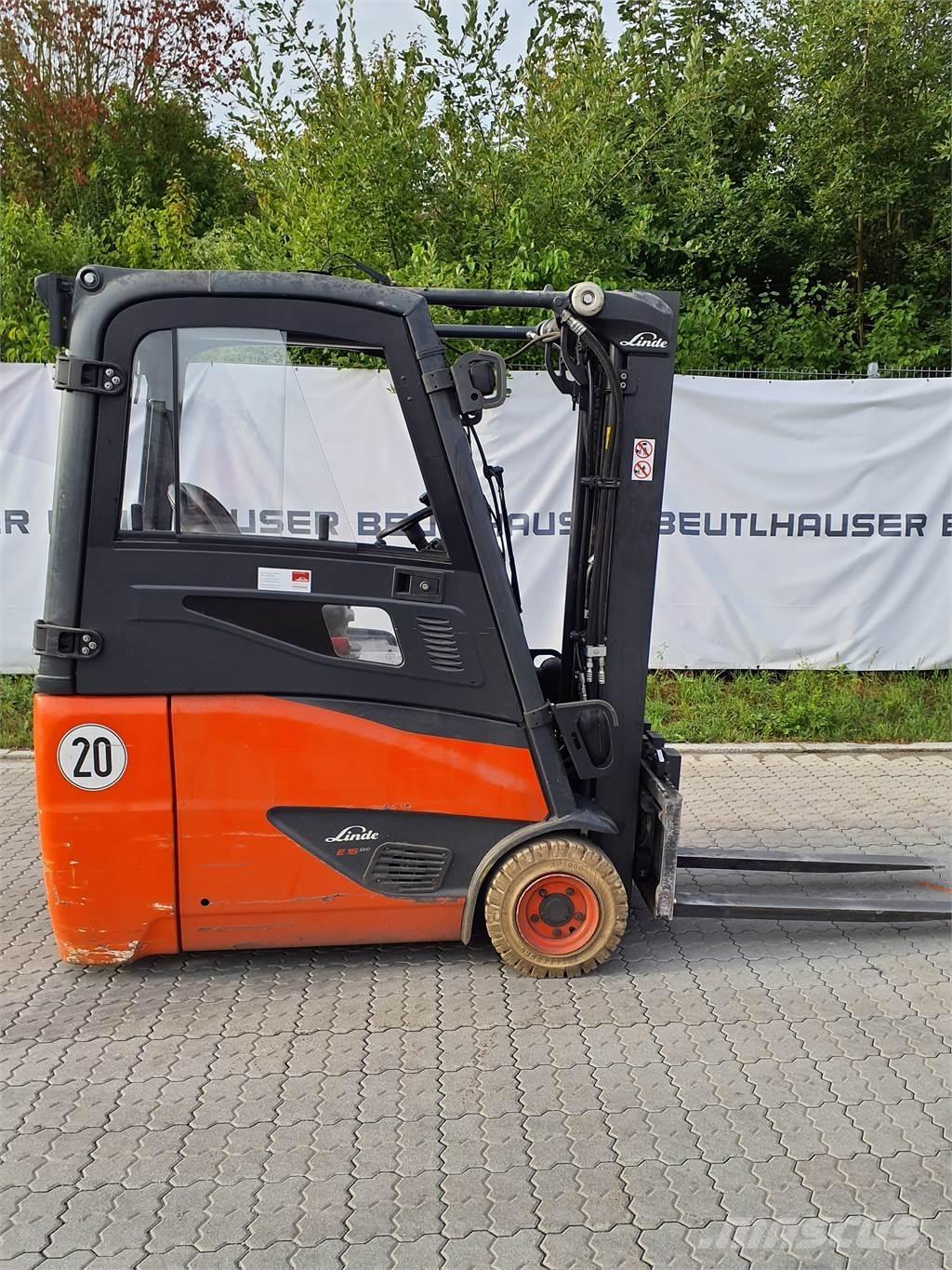 Linde E16 Electric Forklifts