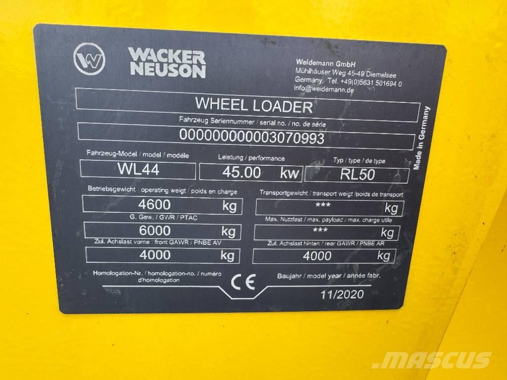 Wacker Neuson WL44 Wheel Loaders