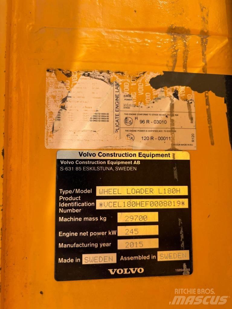 Volvo L 180 H Wheel Loaders
