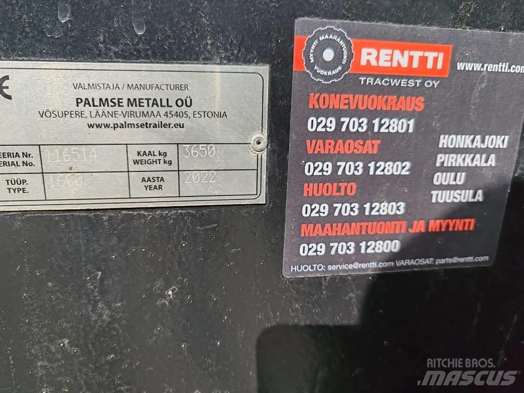 Palmse Trailer 1600 Tip Trailers