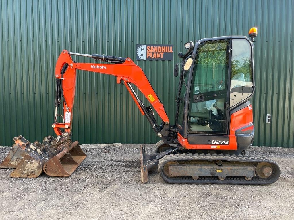 Kubota U 27-4 Mini Excavators <7t (Mini Diggers)