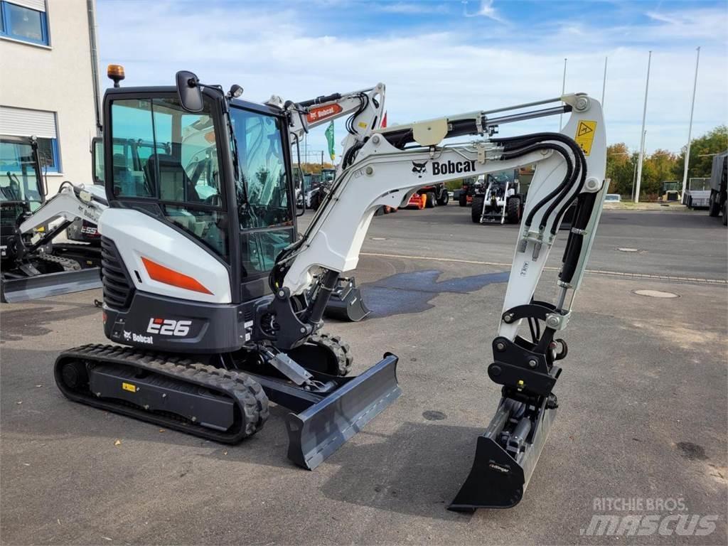 Bobcat E 26 Mini Excavators <7t (Mini Diggers)