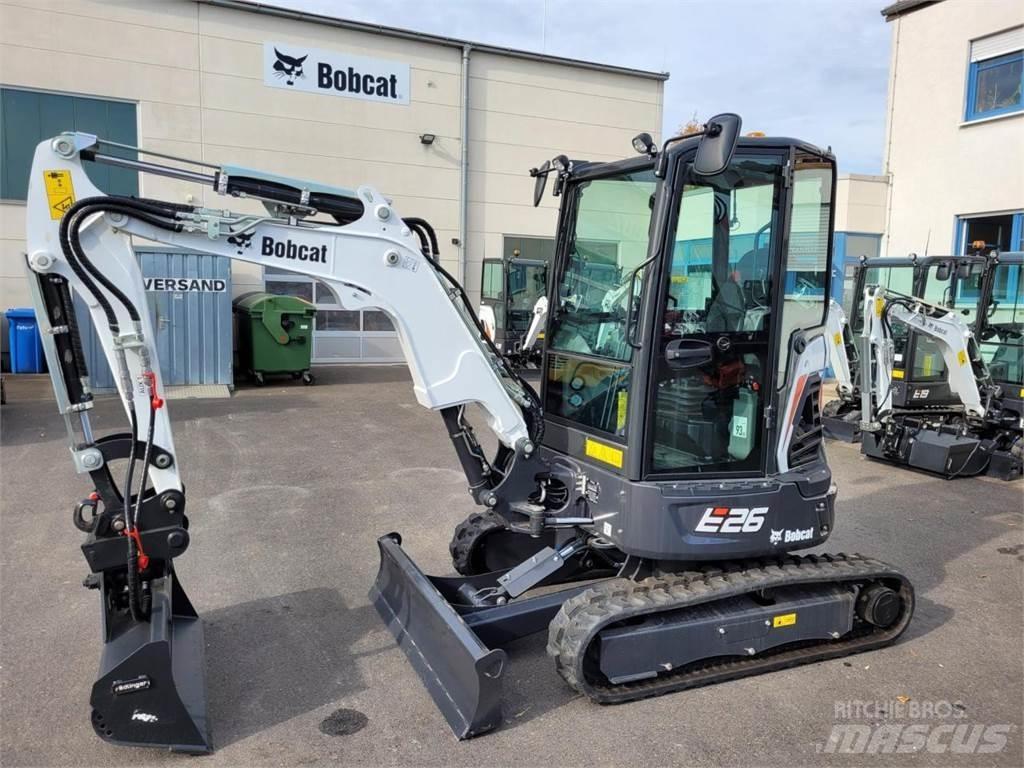 Bobcat E 26 Mini Excavators <7t (Mini Diggers)