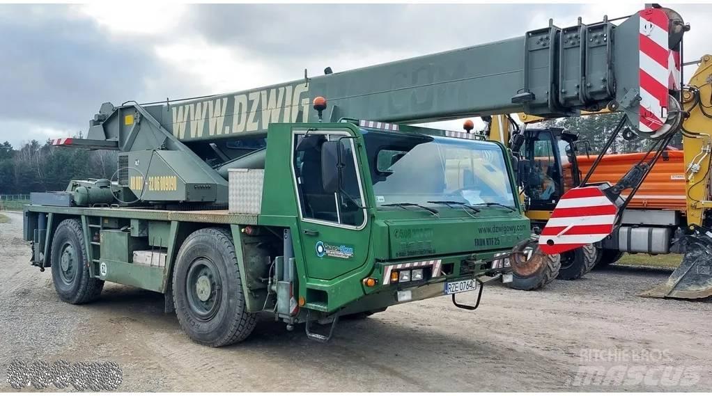 Faun RTF-25 Mobile and all terrain cranes