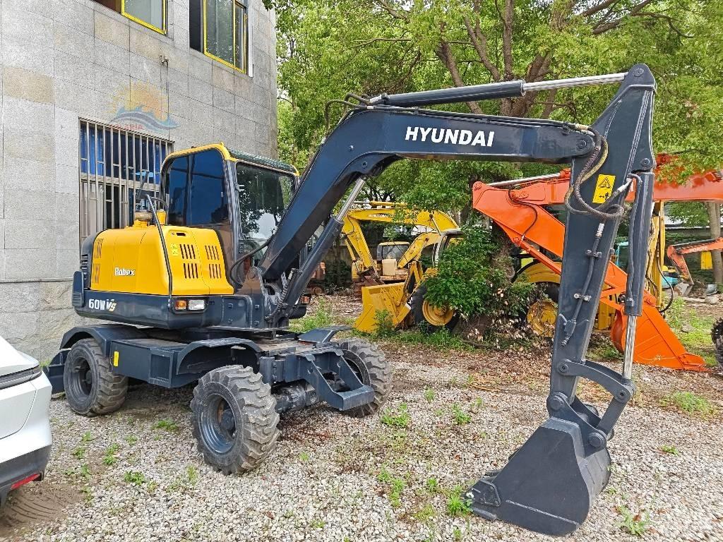 Hyundai R 60W Wheeled excavators