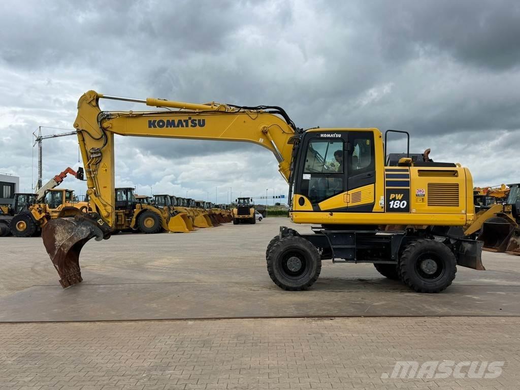 Komatsu PW180-11 Wheeled Excavators
