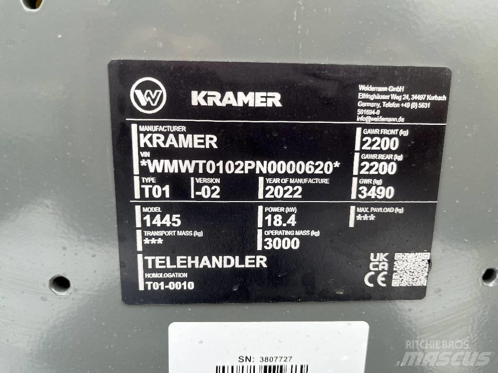 Kramer 1445 Telescopic wheel loaders