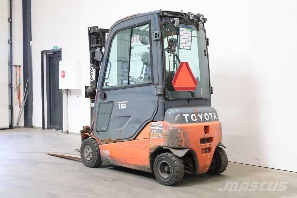 Toyota 8FBM18T Electric Forklifts